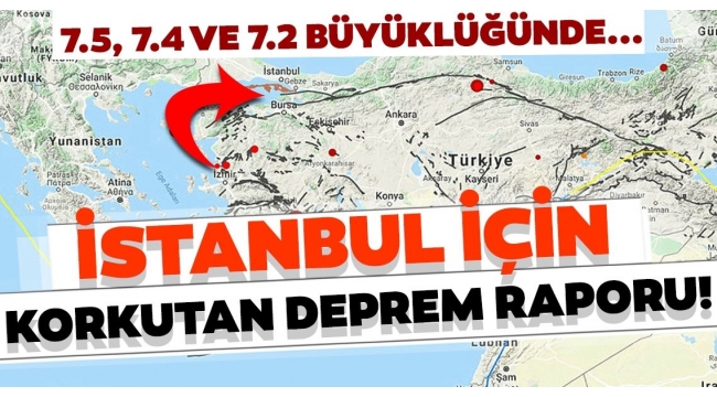İstanbulu bekleyen korkunç kayıp!.. Beklenen büyük deprem 7.5 şiddetinde gerçekleşirse..!
