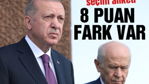 Son seçim anketi: Millet İttifakı 8 puan önde