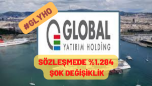 GLYHO SPK'nın onayından %1.284,61 oranında sözleşmede şok değişiklik yaptı!