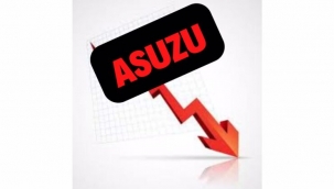 Hızlı yükselen hisse çakılıyor! #ASUZU