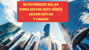 Skandalların yaşandığı bu iki hisse yine taban sert düşüş devam ediyor!