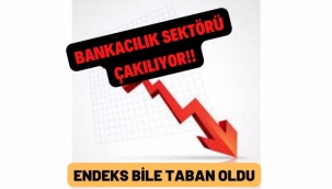 Yükselen sektör Bankacılık çakılmaya başladı!