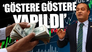Borsa ve dolar vurgununu anlattı