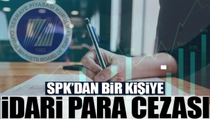 Peker Gayrimenkul hissesindeki bir isme SPK 'dan para cezası