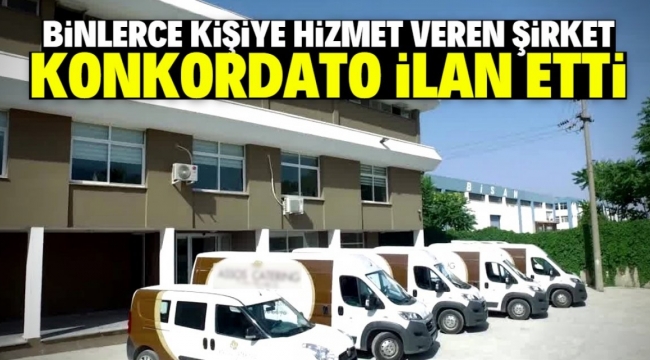 Türkiye'nin bilindik yemek şirketi konkordato ilan etti 