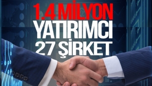 Yılbaşından bu yana 1.4 milyon yatırımcı Borsa İstanbul'a aktı, işlem gören yeni şirket sayısı 27'ye çıkacak