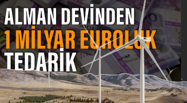 Alman rüzgar enerjisi devi: Türkiye'den 1 milyar euroluk yerli ekipman tedarik edecek