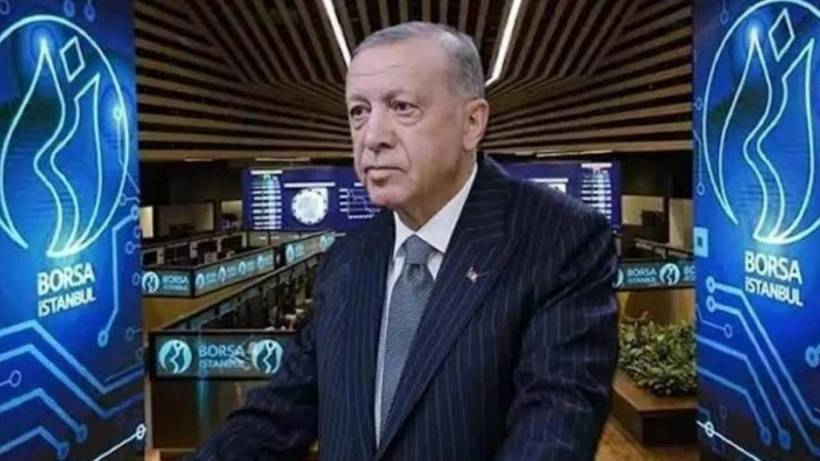 Erdoğan konuştu, borsa sert düştü