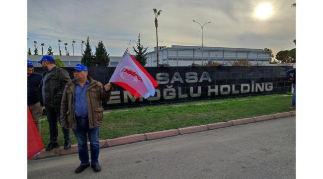 SASA işçisi borsada vuruldu