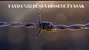 1 Ayda %35 Düşen Hisseye 3 Yasak Geldi! 