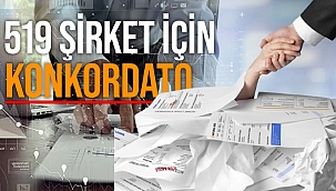 2023'te konkordatoya başvuran şirket sayısı 519'a çıktı...