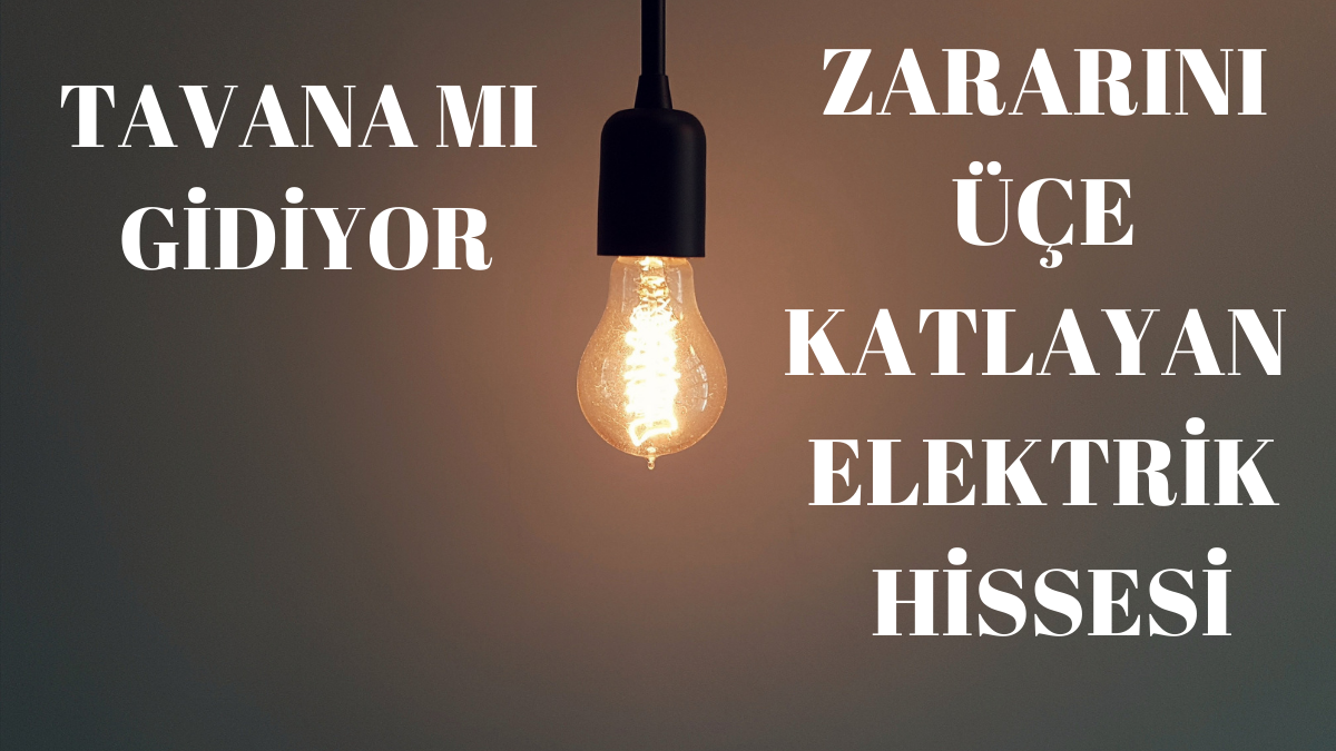 Zararını 3e Katlayan ELEKTRİK Hissesi TAVANA mı Gidiyor!