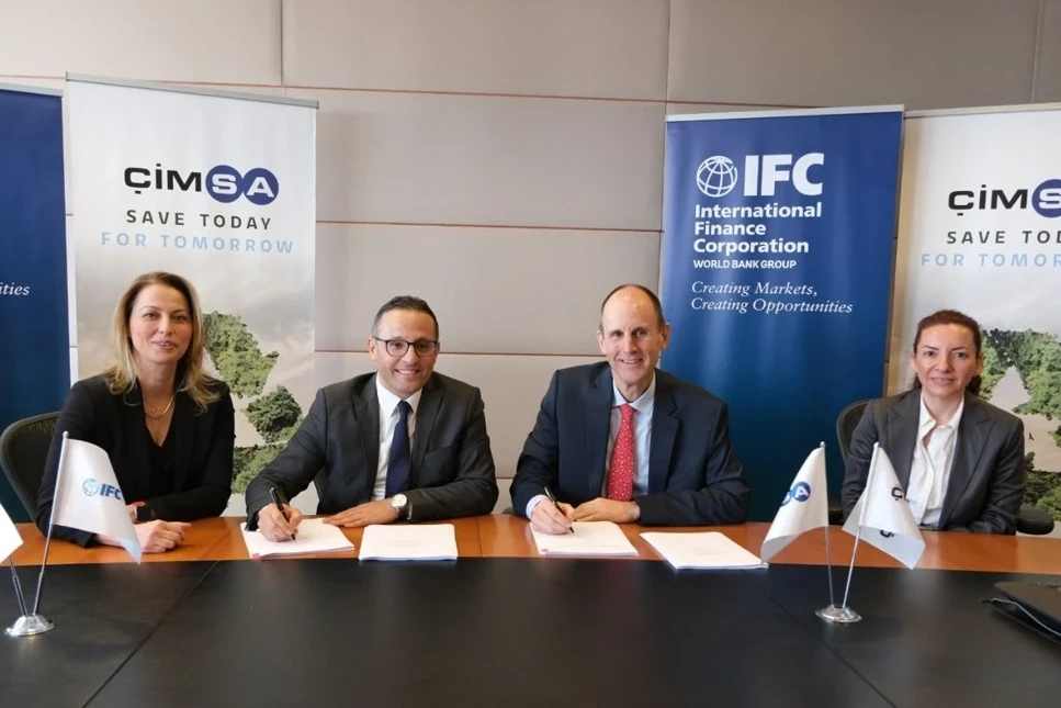 Çimsa'nın sürdürülebilirlik projelerine IFC'den 70 milyon dolarlık yeşil kredi