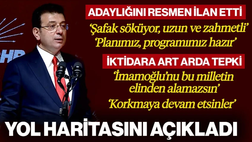 Ekrem İmamoğlu Ankara'da Yol Haritasını Açıkladı: 'Şafak Söküyor, Uzun ve Zahmetli...'